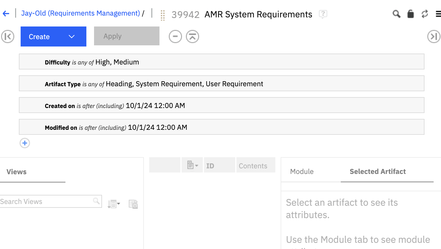 old DNG query builder
